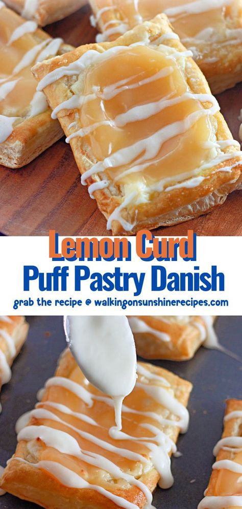 Puff Pastry With Lemon Curd, Lemon Curd Sweet Rolls, Puff Pastry Filling Recipes, Cream Cheese Filling For Muffins, Lemon Curd Puff Pastry Recipes, Lemon Puff Pastry Desserts, Cream Cheese Puff Pastry Recipes, Recipes With Lemon Curd, Lemon Curd Puff Pastry