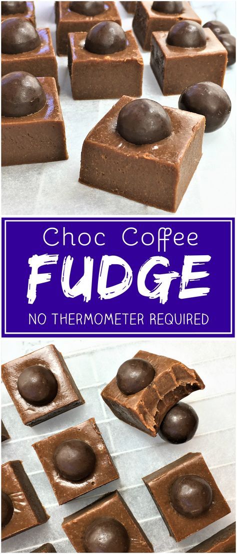 Chocolate Coffee Fudge with no thermometer | mocha | mocha fudge | no candy thermometer | fudge no thermometer Coffee Fudge Recipes, Quick Fudge, Simple Fudge, Coffee Fudge, Mocha Fudge, Easy Fudge, Oh Fudge, Tasty Healthy Recipes, Homemade Fudge