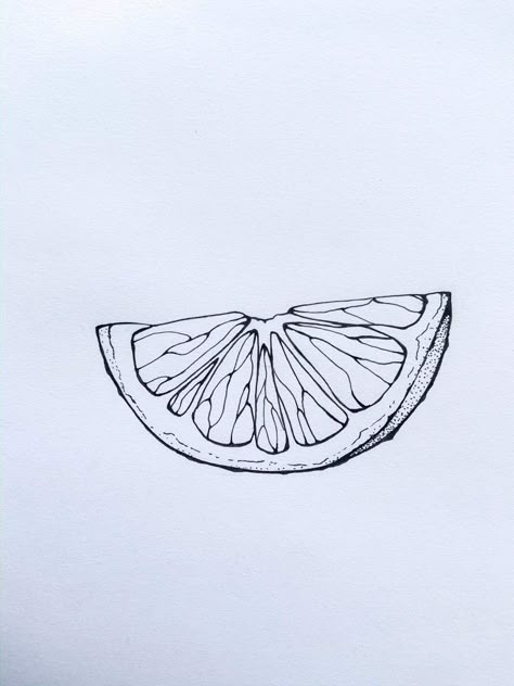 Lime And Salt Tattoo, Fruit Outline Tattoo, Fruit Tattoo Ideas Black And White, Lime Slice Tattoo Minimalist, Orange Tattoo Line Art, Fine Line Orange Slice Tattoo, Orange Slice Tattoo Black And White, Lime Slice Drawing, Orange Line Drawing