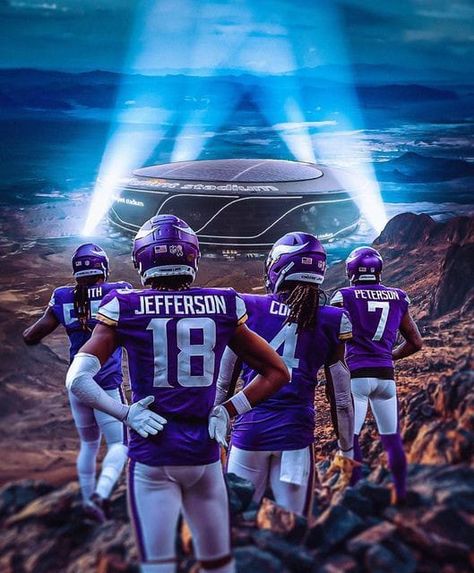 Minisota Vikings, Viking Signs, Nfl Vikings, Minnesota Vikings Football, Vikings Fan, Nfl Photos, Vikings Football, Ice Spice, Sports Graphics