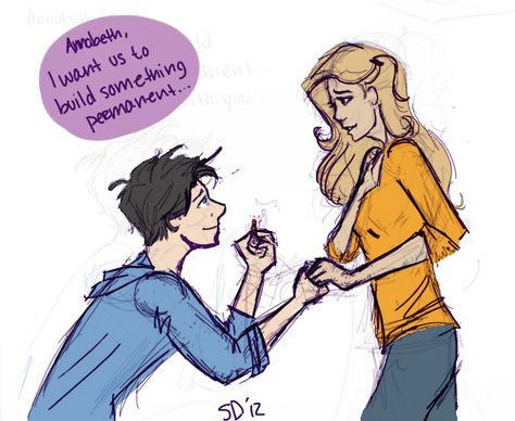 Ahhh, yes, Yes, YES!!!!!! Rick should do this at the end of The Blood of Olympus. What do you guys think? Percy And Annabeth, Magnus Chase, Percy Jackson Fan Art, Leo Valdez, Annabeth Chase, Percy Jackson Memes, Kane Chronicles, Percy Jackson Art, The Heroes Of Olympus