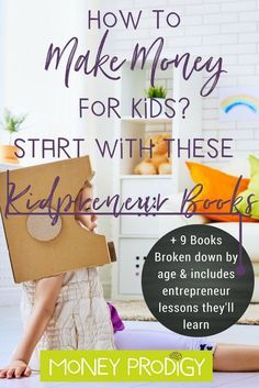 Kids Savings Plan, Biographies For Kids, Kid Entrepreneurs Ideas, Money For Kids, Teaching Kids Money, Kids Money Management, Kids Saving Money, Entrepreneurship Books, Life Skills Kids