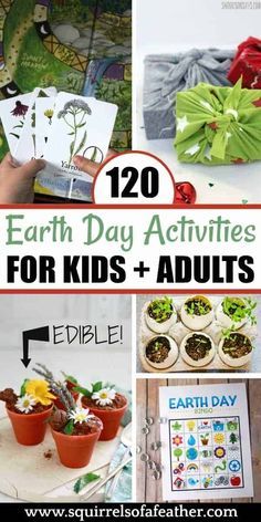 Cool Earth Day activities for kids and adults alike! These easy crafts and DIY projects make great teaching ideas for celebrating Earth Day. There are crafts for adults, crafts for kids, and even the best recipes to honor our planet for Earth Day! #earthday #activitiesforkids #craftsforkids #easycrafts #diycrafts #squirrelsofafeather Earth Day Activities For Kids, Earth Day Projects, Hanging Craft Ideas, Earth Month, Arts And Crafts For Teens, Earth Day Crafts, Hanging Craft, Earth Day Activities, Crafts And Diy