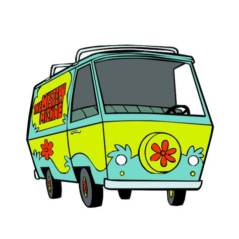 Scooby Doo Valentine, Nerd Stickers, Fictional Car, Mystery Machine Van, Mystery Inc, The Mystery Machine, Shaggy Rogers, Scrappy Doo, New Scooby Doo