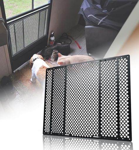 Amazon.com: Altyostar RV Screen Door Protector for Dogs, Adjustable RV Screen Door Pet Protector Guard, Black(Patented Design) : Automotive Screen Door Grill Guard Diy, Screen Door Grill, Door Protector From Dog, Screen Door Protector, Rv Screen Door, Cat Gate, Door Grill, Door Protector, Grill Guard