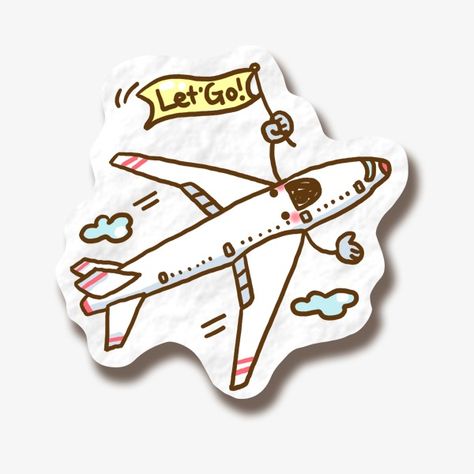 Airplane Png, Travel Symbols, Airplane Icon, Credit Card Icon, Cartoon Airplane, Travel Clipart, Globe Icon, Cartoon Png, Notes Art