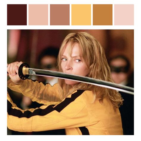 Color Palette. Kill Bill Color Palette, Color Pallete, Kill Bill, Rainy Day Activities, Color Analysis, Bedroom Colors, Color Pallets, Color Palettes, Rainy Day