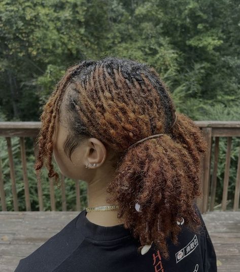 Natural Locs With Curly Ends, Short Dreadlocks Hairstyles, Woman With Dreadlocks, Locs With Curly Ends, Loc Goals, Dreadlocks Hair Care, Dreadlocks Hairstyles, Natural Locs, Thick Natural Hair