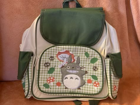 Studio Ghibli Backpack, Studio Ghibli Accessories, Studio Ghibli Clothes, Studio Ghibli Outfits, Ghibli Clothes, Studio Ghibli Fashion, Totoro Bag, Studio Ghibli Merch, Totoro Soot Sprites