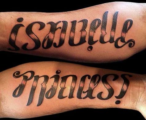 Isabelle princess Isabelle Tattoo Name, Ambigram Generator, Tattoos That Mean Something, Wörter Tattoos, Ambigram Tattoo, Tattoo Zeichnungen, Tattoos For Black Skin, Dan Brown, Name Tattoo Designs