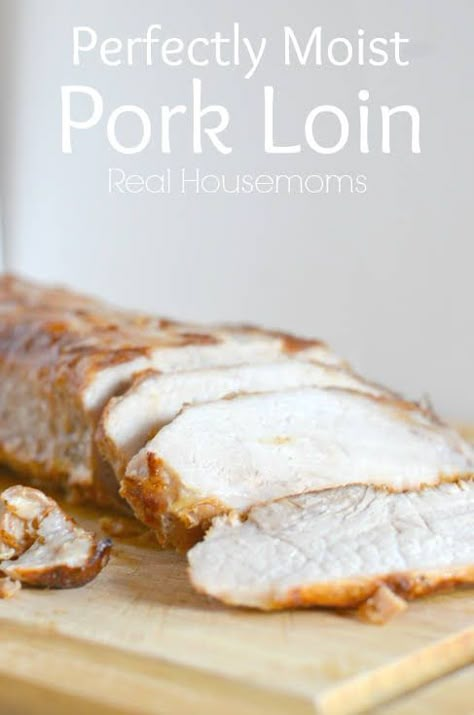 Perfectly Moist Pork Loin with Pork Loin Roast, Olive Oil, Salt, Pepper, Garlic Powder, Onion Powder. Moist Pork Loin, Pork Lion Recipes, Pork Loin Recipes, Cookies Gluten Free, Pork Loin Roast, Smell Amazing, House Smell, White Meat, Pork Dishes