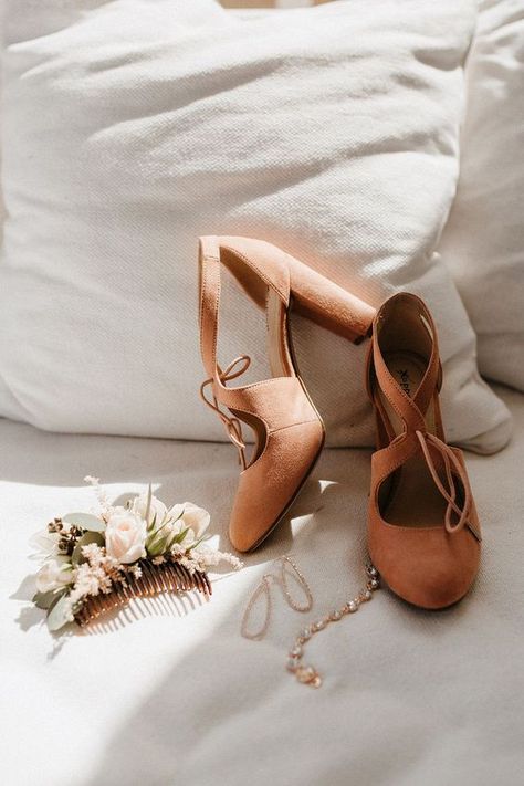 Boho wedding shoes