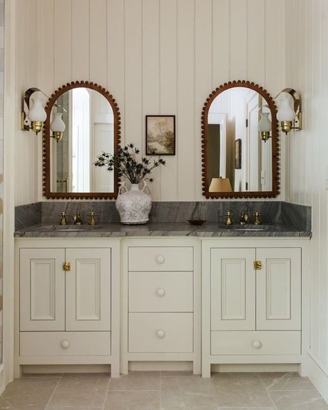 The Misfit House, Misfit House, Cottage Bathroom Inspiration, Primary Bath, Cottage Bathroom, Athens Ga, Bathroom Renos, Home Design Decor, Beautiful Bathrooms