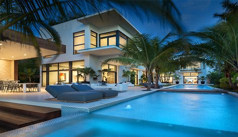 The Real Deal | South Florida Real Estate News Miami Beach Mansion, Luxury Listings, Beach Mansion, Luxury Italian Furniture, North Bay, Waterfront Homes, Island Home, Good House, Dream Houses