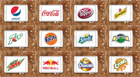 Soft drink brands and logos. Logos and brands of worldwide soft drinks manufactu , #spon, #worldwide, #Logos, #drinks, #soft, #drink #ad Soft Drink Logo, Logo Name Ideas, Drink Logo Design, Brands And Logos, Drink Logo, Famous Drinks, Carbonated Soft Drinks, Hd Wallpapers For Pc, Soda Brands