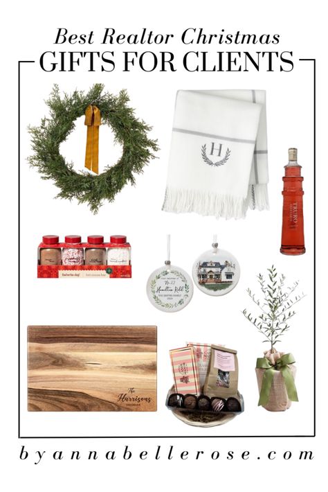 Realtor Christmas Gifts for Clients Christmas Gifts From Realtors, Client Christmas Gifts Real Estate, Realtor Holiday Gifts For Clients, Realtor Client Christmas Gifts, Real Estate Closing Gifts For Sellers, Realtor Christmas Gifts For Clients, Client Christmas Gift Ideas, Real Estate Gifts For Clients, Christmas Gifts For Clients