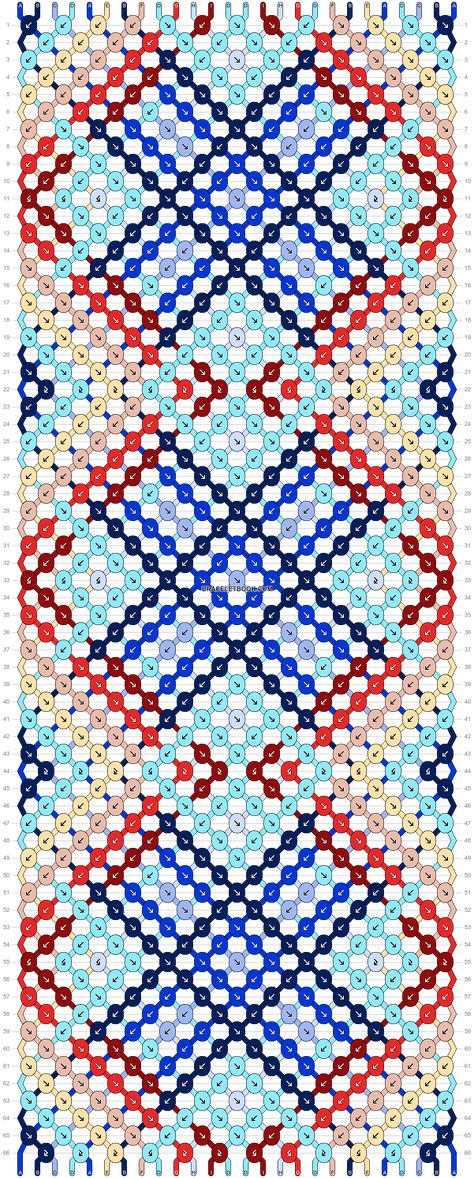 Normal pattern #37183 variation #39304 | BraceletBook Friendship Bracelet Patterns, Bracelet Patterns, Friendship Bracelet, Zig Zag, Braided Rugs, Friendship Bracelets, Things To Think About, Diamonds, Bracelet