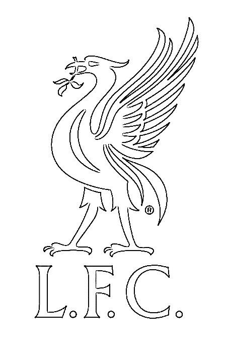 Liverpool Logo Drawing, Liverbird Tattoo Design, Liverpool Logo Art, Liverpool Drawing, Liverbird Tattoo, Logo Liverpool, Lfc Tattoo, Liverpool Bird, Liverpool Fc Tattoo