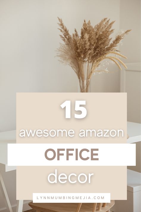 Best Office Decor, Neutral Office Wall Decor, Boho Farmhouse Office Decor, Home Office Decor Ideas Inspiration, Natural Office Decor, Office Decor Workplace Ideas, Office Decor Workplace Women, Professional Office Decorating Ideas For Work Interior Design, Office Decorating Ideas For Work Modern