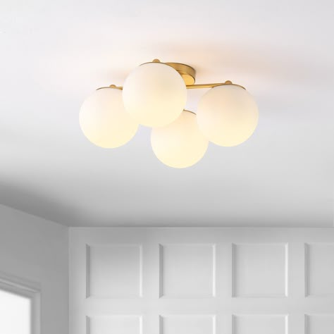 Satin Brass Light Fixtures, Minimal Dining Room Lighting, Battery Operated Lights Ceiling, Possini Euro Lighting, Nook Lighting Fixtures, Basement Flush Mount Lighting, Semi Flush Bedroom Lighting, Semi Flush Kitchen Lighting, Flush Mounted Ceiling Lights