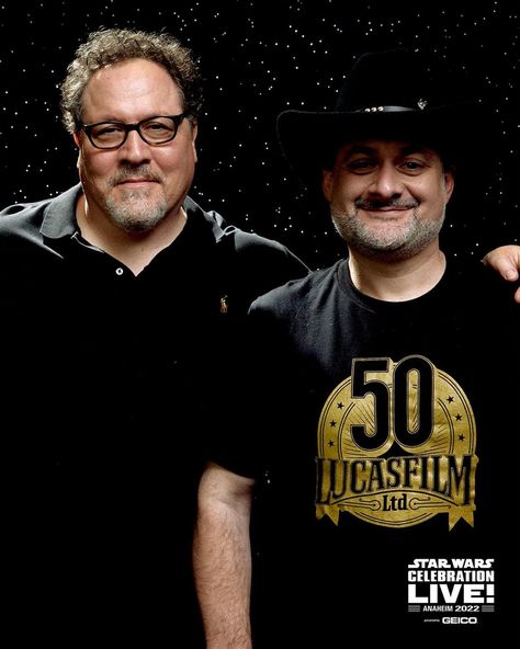 Star Wars on Instagram: “Jon Favreau & Dave Filoni are on the #StarWarsCelebration LIVE! stage NOW!” Dave Filoni, Jon Favreau, Chubby Men, Star Wars Celebration, Series Movies, Star Wars, Tv Shows, Stars, Celebrities