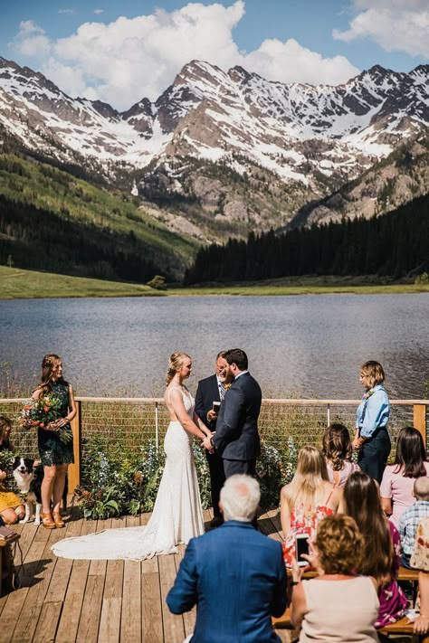 Forest Wedding Venues, Wedding Venues Colorado, Forest Wedding Venue, Colorado Mountain Elopement, Food Games, Airbnb Wedding, Colorado Mountain Wedding, Hiking Food, Yosemite Elopement