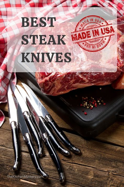 steak knife set Steak Knives Set, Steak Sauces, The Best Steak, Steak Knife Set, Steak Knife, Steak Sauce, Best Steak, Steak Knives, Test Kitchen