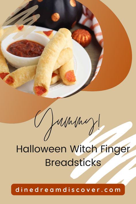 These Witch Finger Breadsticks are a must-have for your Halloween dinner party food lineup. Shaped like creepy fingers, they’re both fun and delicious, making them a perfect appetizer for your Halloween-themed meal. With an easy-to-follow recipe and a spooky look, these breadsticks will impress your guests and add a ghoulish touch to your table. Serve with a dip for the ultimate festive treat at your party! Witch Finger Breadsticks, Finger Breadsticks, Halloween Dinner Party Food, Dinner Party Food, Halloween Dinner Party, Homemade Pizzas, Witches Fingers, Halloween Party Dinner, Craving Pizza