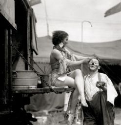 Manawa, WI Rodeo  "Circus Performers" via Wisconsin Historical Society's Circuse on Rodeo Photographs collection Vintage Circus Photos, Cirque Vintage, Old Circus, Circus Acts, Send In The Clowns, Circus Performers, Night Circus, Vintage Clown, Pantomime