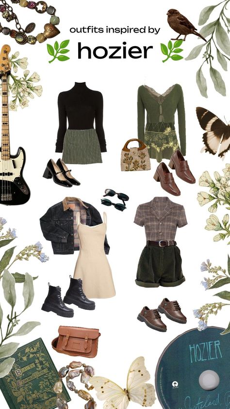 Hozier Aesthetic Outfit, Hozier Outfit, Hozier Aesthetic, Freshman College, Hozier, Aesthetic Outfit, Inspired Outfits, Outfits Aesthetic, Concert Outfit