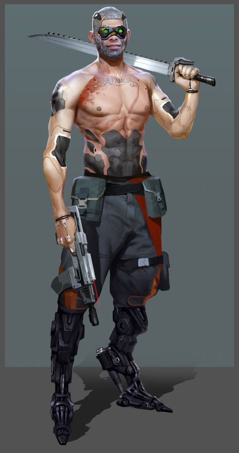 ArtStation - Cyberpunk Latin Gang, Eugene Postebaylo Cyberpunk Scavenger Art, Cyberpunk Scientist Male, Cyberpunk Game Character, Cyberpunk Boosterganger, Cyberpunk Techie Character, Cyberpunk Cowboy Character Design, Gorilla Arms Cyberpunk, Corporate Cyberpunk Character Design, Maxtac Cyberpunk