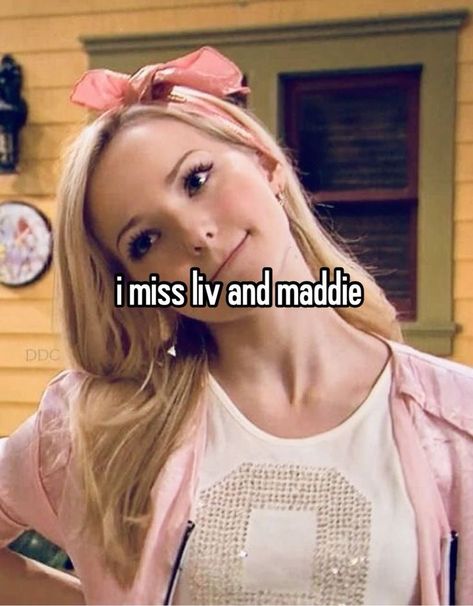 Liv And Maddie Whispers, 2010s Nostalgia, Liv And Maddie, Childhood Memories 2000, Whispering Angel, Old Shows, Old Disney, Disney Shows, Very Funny Pictures