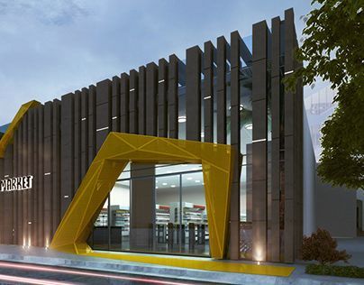 Commercial Design Exterior, Facade Architecture Design, Entrance Gates Design, Office Building Architecture, Modern Architecture Building, Entrance Design, Architecture Design Concept, Commercial Architecture, Building Facade