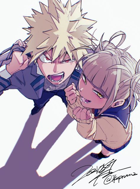 Dabi And Bakugou, Bakugou And Toga, Mha Panels, Sarada Cosplay, Last Game Manga, Anime Siblings, Toga Himiko, My Hero Academia 2, Funny Puns Jokes