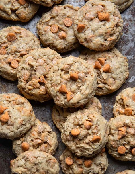 Chewy Oatmeal Cookie, Butterscotch Desserts, Oatmeal Scotchies, The Best Cookies, Best Cookies Ever, Best Cookies, Oatmeal Cookies Chewy, Oatmeal Cookie, Oatmeal Raisin Cookies