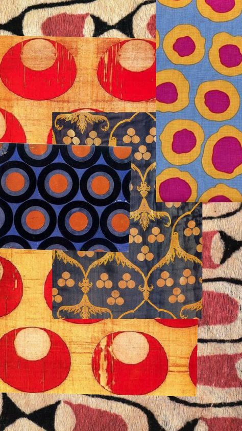 Inspiration Czech Pattern, Abstract Vintage Patterns, 70s Textiles, Retro Fabric Patterns, 50s Textiles, 60s Textile Patterns, Scarf Inspiration, 70s Prints Pattern Vintage Fabrics, Vintage Marimekko