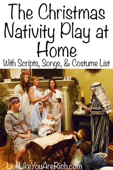 Christmas Plays For Kids, Play Scripts For Kids, Cousins Christmas, Nativity Activity, Christmas Skits, The Meaning Of Christmas, Lds Christmas, Nativity Play, Christmas Sunday School