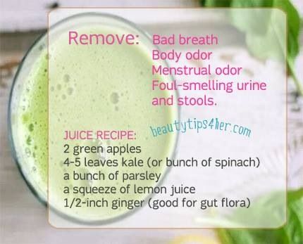 Beautylicious. Vag Health, Body Odor Remedies, Odor Remedies, Bad Breath Remedy, Body Odor, Detox Cleanse, Green Juice, Detox Smoothie, Detox Diet