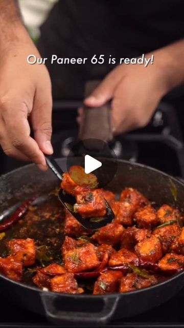 Paneer Fry Recipe, Paneer 65, Chilli Paneer, Punjabi Food, Chilli Paste, Paneer Recipes, Chaat Masala, Garlic Paste, Recipe Ingredients