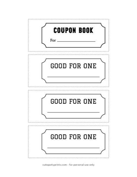 Free Printable DIY Coupon Book This Coupon Is Good For Free Printable, Coupon Book For Boyfriend Printable Free, Free Coupon Template Printables, Editable Coupon Template Free Printables, Free Printable Coupons Template, Printable Coupons Template, Coupon Book Free Printable, Blank Coupon Template, Coupon Book For Dad