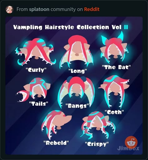 Splatoon Colors, Splatoon Shark Oc, Inkling Squid Form, Splatoon Vampire Squid, Horrorboros Splatoon, Sims 4 Splatoon Cc, Octoling Octopus Form, Splatoon Squid Form, Splatoon Hairstyles Octo