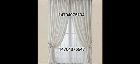 Wall Trim Codes Bloxburg, Bloxburg Curtains, Bloxburg Curtains Decal Codes, Curtain Decal Bloxburg, Bloxburg Curtain Decals, Bloxburg Photos, Bloxburg Wallpaper, Bloxburg Castle, Bloxburg Victorian House