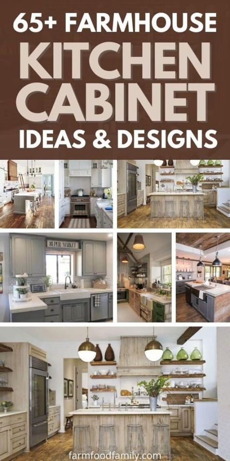 Modern Farmhouse Kitchen Ideas Cabinets, Farmhouse Kitchen Cabinet Color Ideas Paint, Farmhouse Modern Kitchen Ideas, Farmhouse Kitchen With Color, Diy Farmhouse Kitchen Cabinets, Kitchen Cabinet Design Farmhouse, Modern Farmhouse Kitchen Cabinet Colors, Kitchen Cabinet Colors Combinations Modern, Kitchen Cabinets Makeover Farmhouse