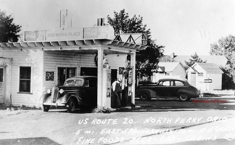 Sweet Picture, Old Gas Stations, Fire Chief, Sweet Pic, Fine Food, Gas Station, Man Cave, Penny, Ohio