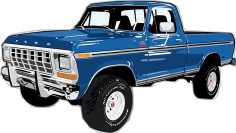 1979 Ford F150 1994 Ford F150, 1979 Ford F150, Vroom Vroom, Classic Cars Trucks, Art Paint, Hot Rod, Ford F150, Old Cars, Hot Rods