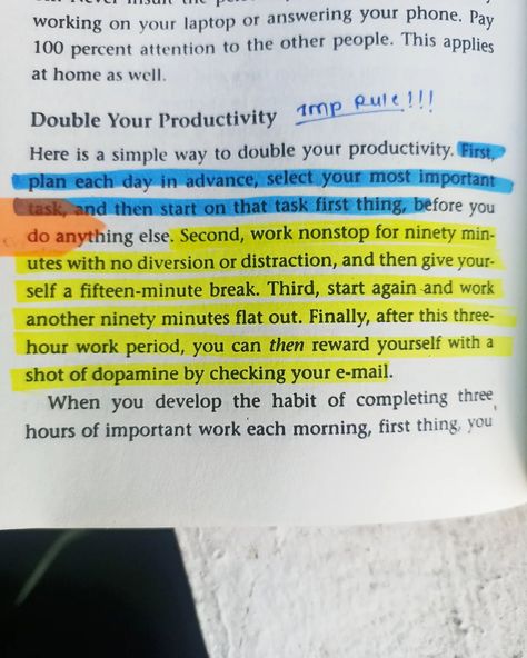 🤍☀ 📖Book - Eat that frog🐸 Author- Brian Tracy Genre- Non fiction 📍Quick review: 🔖One of the best booki have read on procrastination & productivity. 🔖Brian Tracy's self help book 'Eat that frog' offers helpful advice and 21 effective techniques for enhancing productivity & to overcome procrastination 🔖In this book, Brian Tracy also emphasizes the importance of finding the right balance between personal life and work. He stated that productivity isn't just about work but also about living... Books About Procrastination, Eat That Frog, Brian Tracy Quotes, Behaviour Change, Productivity Goals, Deep Work, Overcome Procrastination, Helpful Advice, Success Books