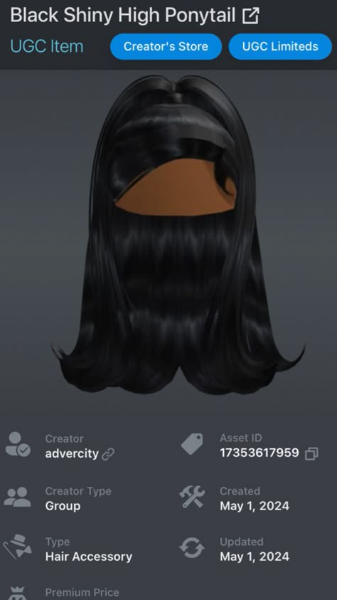 Berry Avenue Black Girls Codes Hair, Berry Avenue Black Outfit Codes, Berry Avenue Codes Black Hair, Head Codes, Mesh Outfit Ideas, Roblox Baddie Codes, Hair Decals, Berry Avenue Codes Hair, Black Hair Codes