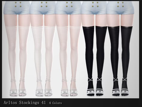 Sims 4 Cc Long Socks, Sims 4 Cc Knee High Socks, Sims 4 Knee High Socks, Sims 4 Stockings Cc, Sims 4 Cc Thigh High Socks, Sims 4 Thigh High Socks, Ts4 Stocking Cc, High Thigh Socks, Sims Cc Hair