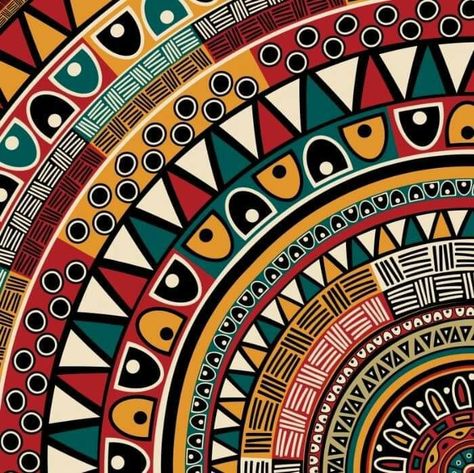 Ethnic Background, Africa Art Design, African Pattern Design, Afrique Art, Afrikaanse Kunst, African Art Paintings, Soyut Sanat Tabloları, Ethnic Art, Africa Art