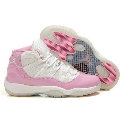 Air Jordan 11 womens white pink | #JordanShoes | Pinterest ❤ liked on Polyvore featuring shoes, s h o e s and jordans Air Jordans Girls, Pink Basketball Shoes, Jordan 11 Women, Wholesale Nike Shoes, Pink Basketball, Pink Jordans, Cheap Jordan Shoes, Nike Air Jordan 6, Jordans Girls